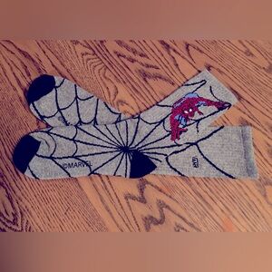🕸️SPIDERMAN🕸️CREW SOCKS by VANS cotton/polyester blend -✨NWOT✨